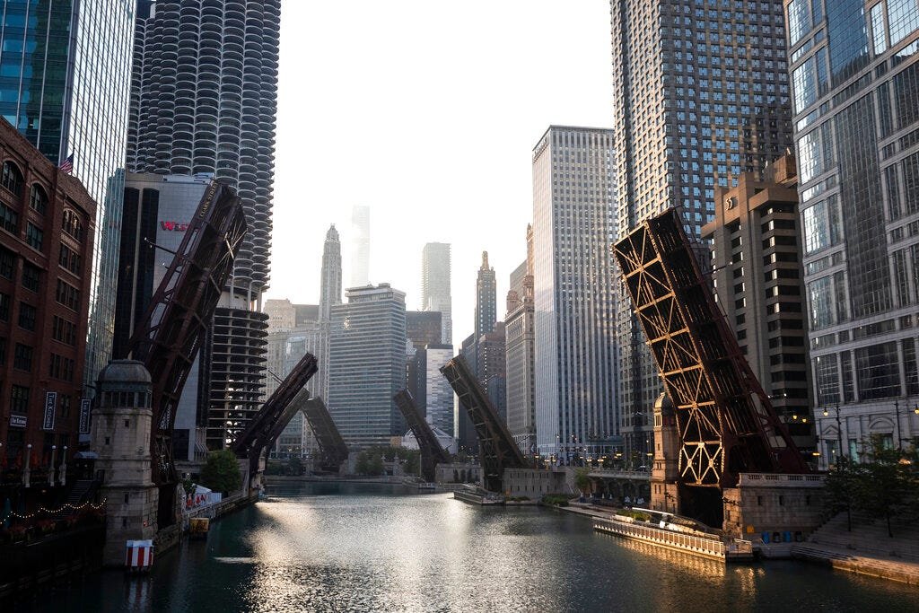 رفع الجسور الخريفي في شيكاغو يبدأ يوم الأربعاء المقبل