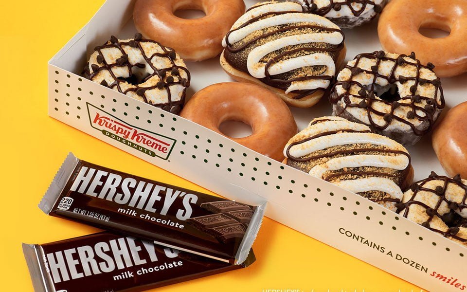 دونات سمورز S'mores احتفالاً بيوم السمورز الوطني