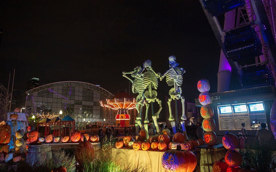 Pier Pumpkin Lights