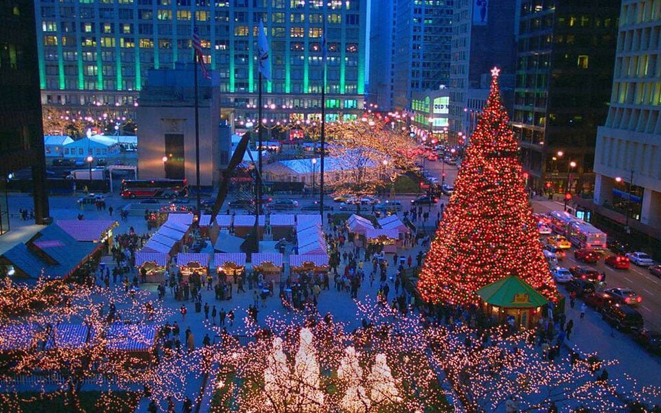 سوق "Christkindlmarket" يعود إلى شيكاغو