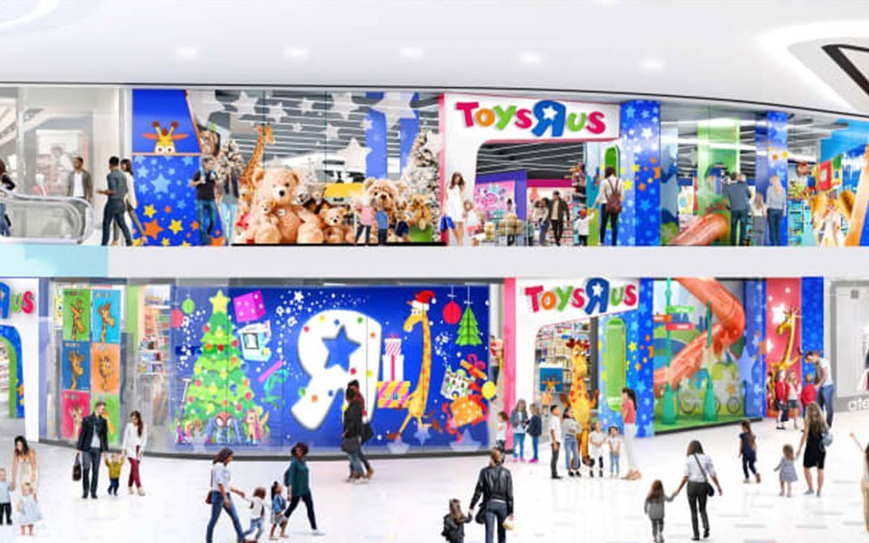 متجر "تويز آر أس" (Toys ‘R’ Us) الرئيسي الجديد بالقرب من نيويورك