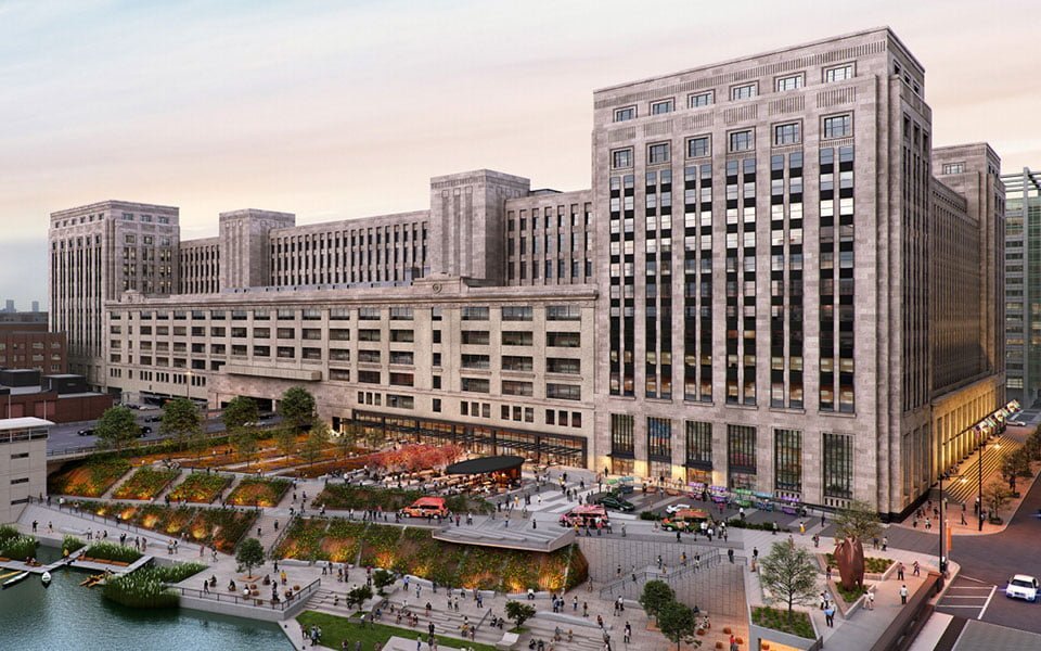 مركز البريد القديم في شيكاغو