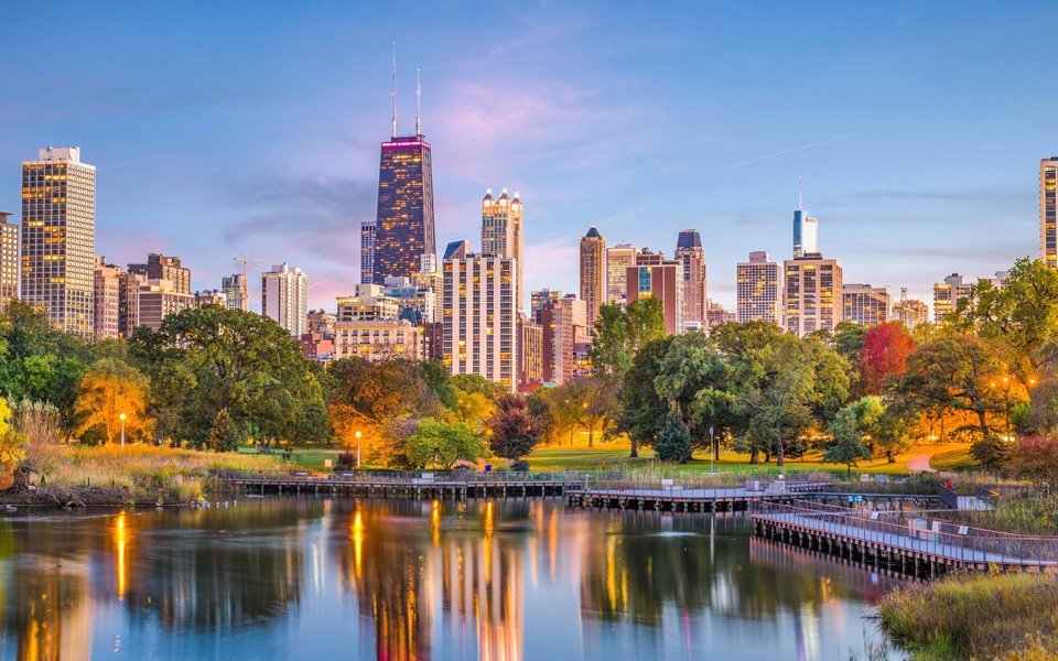 أجمل الأماكن الطبيعية لمشاهدة الخريف في شيكاغو