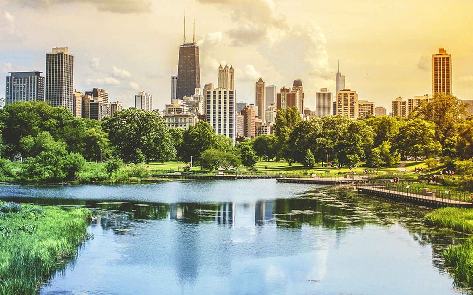 "لينكولن بارك" أحد أكثر أحياء شيكاغو شعبية وحيوية